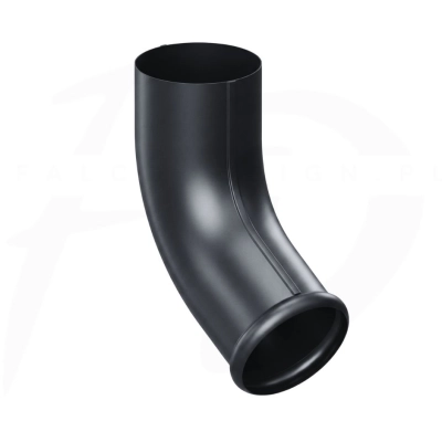 Wylewka rury spustowej stalowa ⌀ 100 firmy KROP kolor czarny RAL 9005